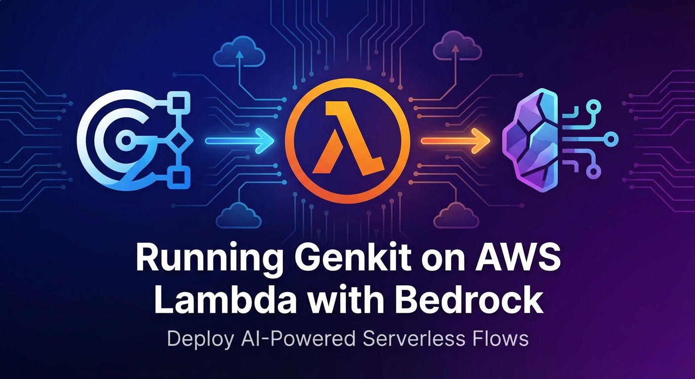 Running Genkit on AWS Lambda with Bedrock (English)