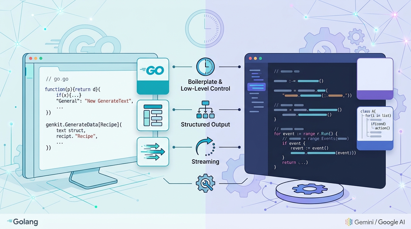 Genkit Go vs ADK Go 2.0: a Hands-On Look at Boilerplate and Low-Level Control (English)
